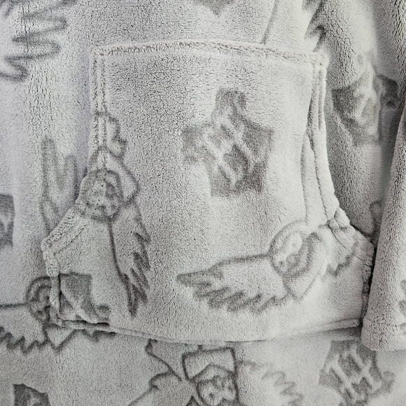 Warner Bros. Gray Owl Pattern Men's Sweater - Picture 3 of 4